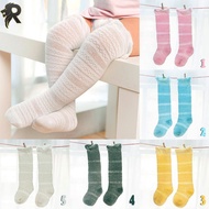 RL 【HW】Lovely Princess Baby Girl Knee Socks Cotton Breathable Baby Socks