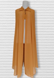 Long Outer Cardigan Ceruty Jumbo Tanpa Lengan