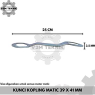 MATA CVT Treker PACKAGE + 39x41 MM Key + 8 MM T Key + COMPLETE Socket Bit