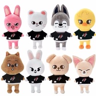 SUPERRR Kids Gift Anime Bbokari Cartoon Animal Ornaments Chan Wolf Leebit Stuffed Toys Skzoo Plush Toys Plush Dolls Stray Kids