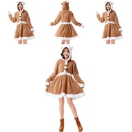 Holiday Costume Reindeer Dress For Women With Blend For Stage Christmas Shows