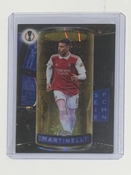 🇺🇸 2023-24 TOPPS CHROME - UEFA EUROPA LEAGUE SOCCER ⚽️ ARSENAL FC NO.S-14 GABRIEL MARTINELLI gold 1⃣