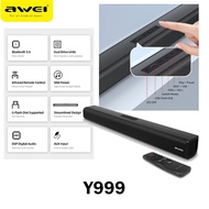Awei Y999 Wireless Bluetooth Sound Bar Stereo Speaker TV Home Theater Bass Home Speaker Awei Y990