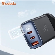 (1Year warranty)Mcdodo 30w 3-Port Digital Display Charger kit