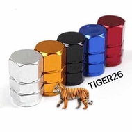 1SET 4pcs Aluminum Motor Auto Motorbikes motorcycle Car Wheel Tires Valves Air Cap Airtigh