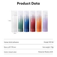 Deli Nusign Transparent Glue Stick Strong Aesthetic Office School Stationary 8g 15g 21g