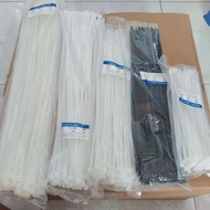 Black and white plastic drawstring 100mm-500mm