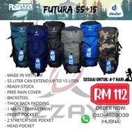 BEG BACKPACK DEUTER FUTURA 55+15 (60L) VIETNAM