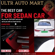 CITY CIVIC ACCORD VIOS ALTIS BEZZA SAGA SAMURAI RUBBER ROOF TOP SPOILER ADJUSTABLE REAR TRUNK