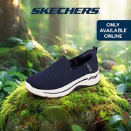 Skechers Online Exclusive Women Slip-ins GOwalk Arch Fit Summer Views Walking Shoes - 124879-NVW APM