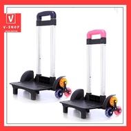 Kid Children Tri 6-Wheel Trolley for School Bag Staircase Bag Trolley for Staircase