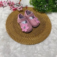 SYIMA - BABY PVN FLOWER SHOES AGE 0-12 MONTHS BABY PREWALKER NEWBORN