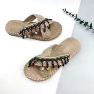 Bohemian Handmade Platform Slippers