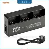 Godox VC26T Triple Battery Charger Kit for Godox AD100PRO V860III-C V860III-N V860III-S V1-C V1-N V1