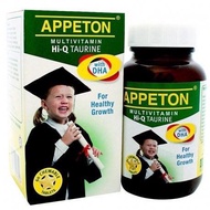 [NEW STOCK] Appeton Multivitamin Hi-Q Taurine with DHA 60's (Exp: 04/23)