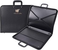 Habercrafts A2 Portfolio Case Art Folder Artist Presentation Carry Case Portfolio Carry Strap Water 