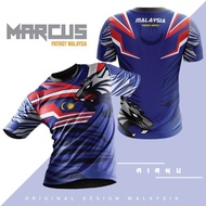 Baju Merdeka Budak Lelaki MALAYSIA MERDEKA T-shirt MICROFIBER TSHIRT Leisure Breathable Men's T-shir