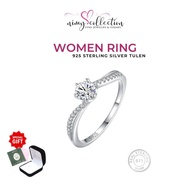 NWR03 S925 Ring for Women Cincin Perempuan Women Ring Engagement and Wedding Silver 925 Ring