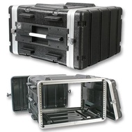 (READY STOCK)ABS-6U ABS 6U Long Flight Case Equipment Case For Amplifier