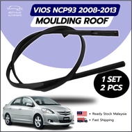 TOYOTA VIOS NCP93 2008-2013 ROOF MOULDING LINING GETAH LUAR BUMBUNG RUBBER OUTERSTRIP WINDOW 75551-0