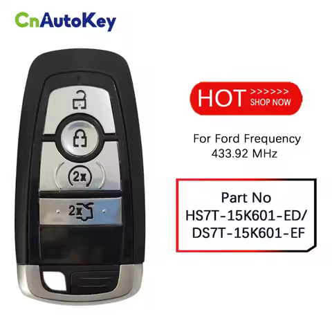 CN018093 433.92 MHz FSK For Ford Mondeo Mk5 Ranger Wildtrak 2023 HITAG PRO Chip Part No HS7T-15K601-