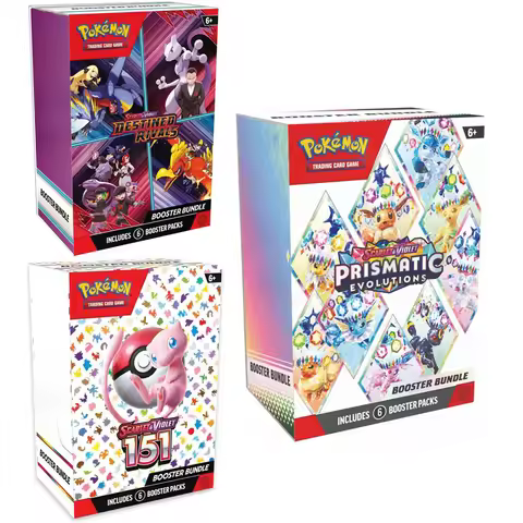 72PCS Pokemon 151 Booster Bundle - Sword & Shield Series - Official Pokemon Trading Card Game Booste