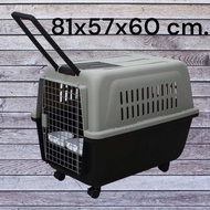 กรงหมา กรงเดินทางโดยเครื่องบิน กล่องใส่สัตว์เลี้ยง ดินทาง สำหรับสุนัข แมว