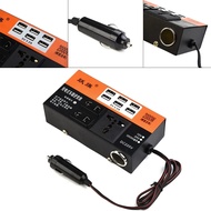 Car Power Inverter 2000w Peak Dc 12v/24v To Dc 110v/220v Converter Trip 6 Usb Power Converter Car Ac