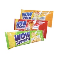 WOW Spaghetti Bolognese Carbonara Package / Wow Spaghetti Noodles 88gr WOW Spaghetti Instant Noodles