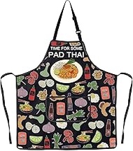 JNIAP Pad Thai Kitchen Apron Pad Thai Lover Gift Pad Thai Squad Gift Pad Thai Maker Gift Thailand Fo