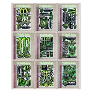 1 Sheet Of Car Decoration Stickers 7"x10.5" Inches (17.5x26.5cm) For Cars Motorcycle