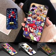 for iPhone 12 13 Mini 14 plus 15 16 Pro max TPU soft Case R18 Super mario mario