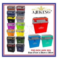 Ajiking Pro Box ARX 203 Fishing Tackle Box Tool Fishing Lure Storage