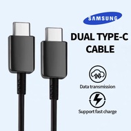 Original Samsung Type C To Type C Cable 3A USB3.2 Fast Charge 25w Galaxy S21 Ultra 5G S20 S10 Note 2