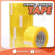 Yellow Tape 45mmX60mm Packing Transparent Tape Binder Packer Sellotape  Heavy Duty Strong Adhesive S