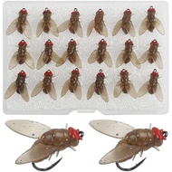 Bionic Fly Fishing Bait, 18 Pieces/36 Pieces Trout Lead Bait Swimming Bait Fly Fishing Hook Soft Bai