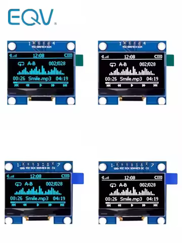 1.3 Inch Oled Module Witte Kleur 128X64 Oled Lcd Led Display Module 1.3 Iic I2C Spi Communiceren Voo