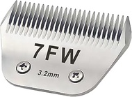 TRAH 7FW Detachable Pet Grooming Blades Dog Grooming Wide Blade Compatible with Andis Dog Clippers,M