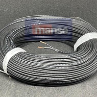 HITAM Cable Awg24 Double 2X18 Black Black / Cable Awg 24 2X18 0,12 50M Wxs