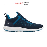 Ando Official Fugo Men's Sneakers - Dark Blue/Blue