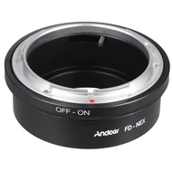 Andoer FD-NEX แหวนรองเลนส์กล้องถ่ายรูปเลนส์สำหรับ Canon เลนส์ FD To Fit สำหรับ Sony NEX E Mount Digital กล้อง
