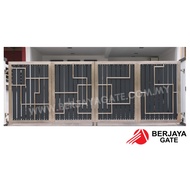 【PRE-ORDER MFG 15】14x5.5ft Main Folding Gate / Pintu Pagar / Stainless Steel 304 / Aluminium / Klang Valley / KL