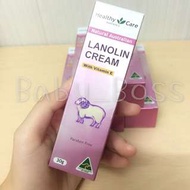 Healthy Care All Natural Lanolin Cream Tube 30g 綿羊油補水面霜維他命E