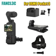 OSMO Pocket 3 อุปกรณ์เสริมกล้องอะแดปเตอร์ Mount สำหรับ DJI Osmo Pocket 3 กล้องปรับหน้าอก Mount สายคล