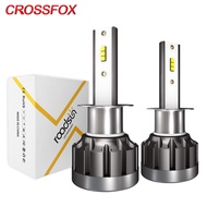 CROSSFOX 2x H4 Led H7 Car Headlight LED H11 H9 H8 H1 9005 HB3 9006 HB4 Auto High Low Lamp Bulb for c