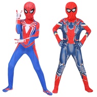 Marvel Spider-Man Tights One-Piece Speed Combat Clothes Children Adult Superman Costume Cosplay Clot