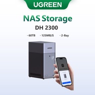【Beginner Friendly】UGREEN NASync DH2300 2-Bay Desktop NAS, Support Capacity 60TB (Diskless), Remote 
