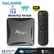 X88 MINI 13 Smart TV Box Android 13 8K Dual Wifi Video Output 4K 4GB 64GB RK3528 Android TV Box Android 13 PK H96MAX