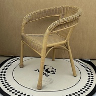 Chair with armrests, backrest chair, indoor chair, rattan chair, outdoor chair, rattan chair, high r