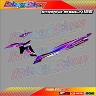 Striping Variation SUZUKI SHOGUN 125/STICKER LIST Motorcycle SUZUKI SHOGUN 125